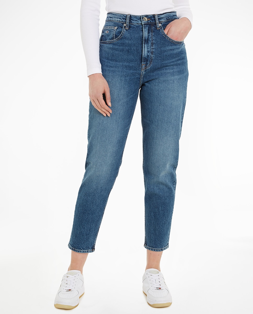 Imagen 0 de Pantalón vaquero de mujer Mom fit
