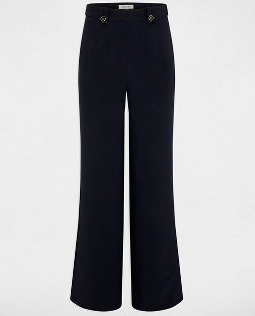 Pantalón pernera ancha de mujer.