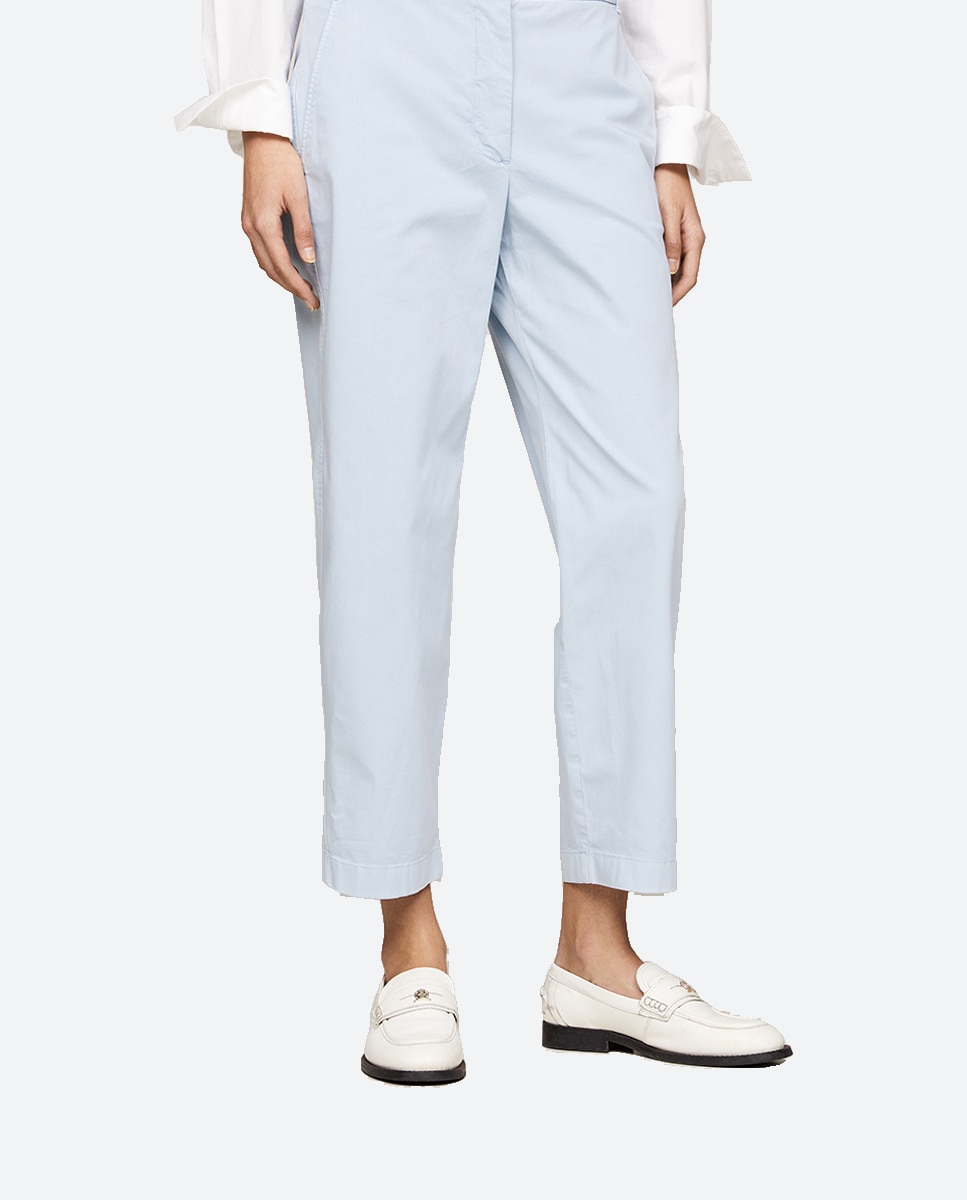 Imagen 0 de Pantalón de mujer Slim Straight chino largo