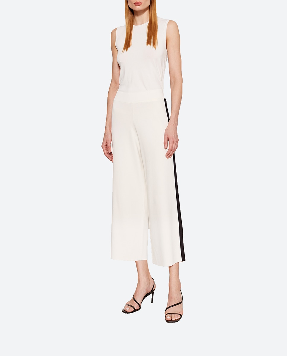 Imagen 0 de Pantalón de mujer de punto lleno