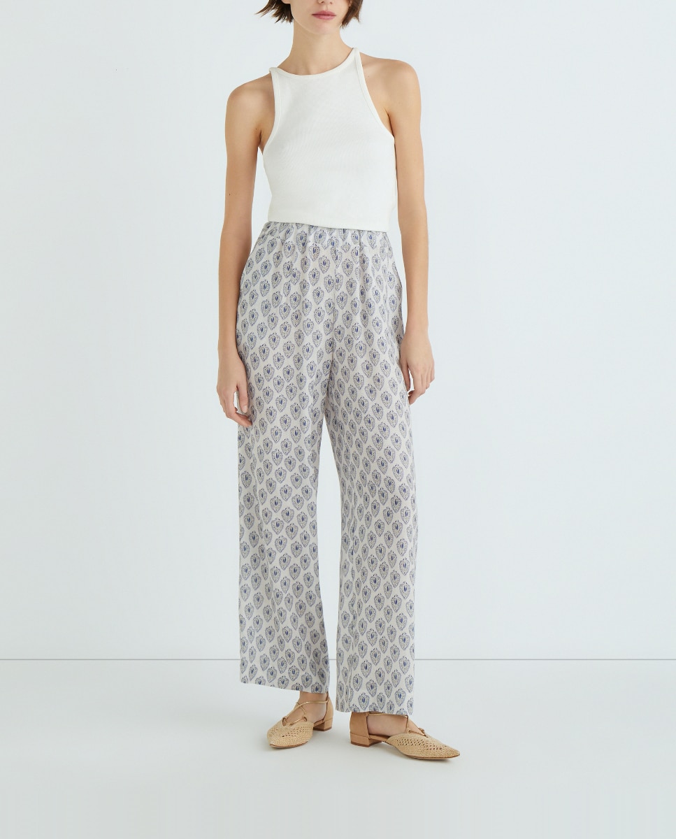 Imagen 0 de Pantalón largo recto mujer