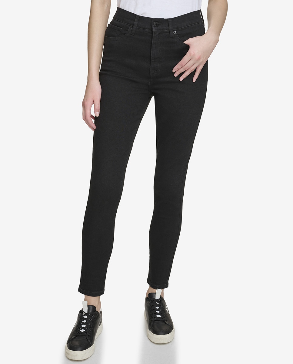 Imagen 0 de Vaquero de mujer skinny de talle alto