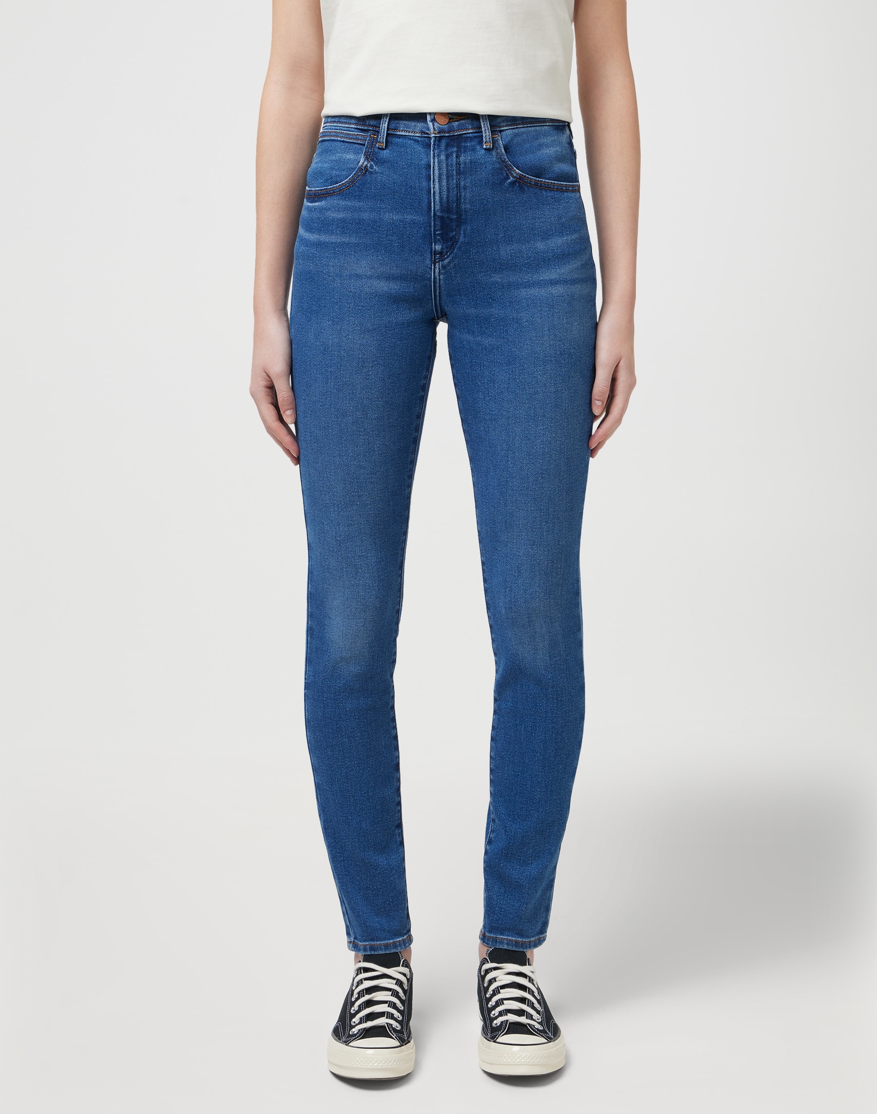 Imagen 0 de Pantalón largo de mujer High Skinny