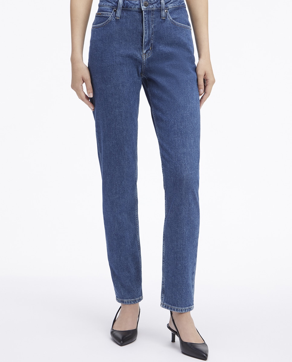Imagen 0 de Vaquero de mujer Mid Rise Slim fit