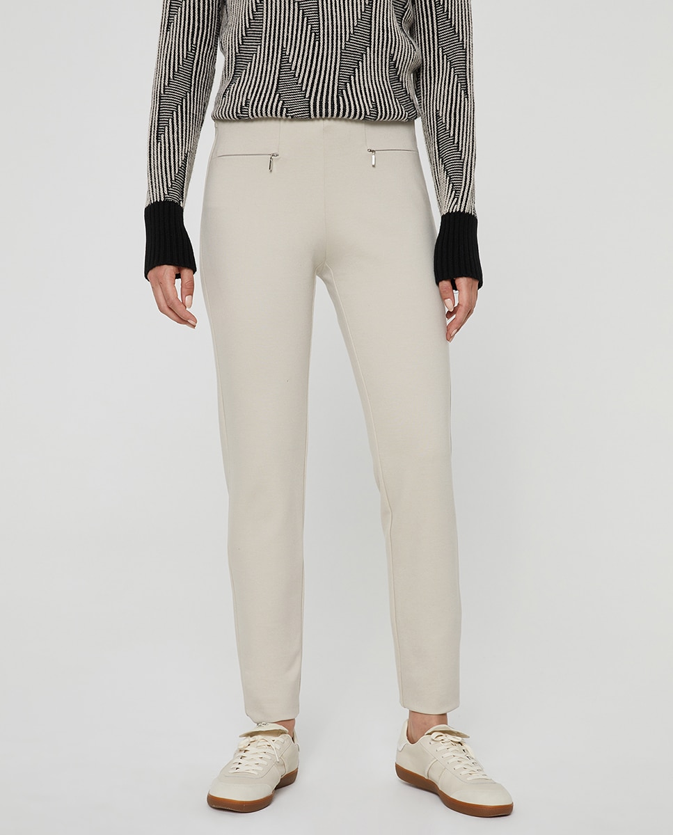Imagen 0 de Pantalón pitillo cintura elást de mujer