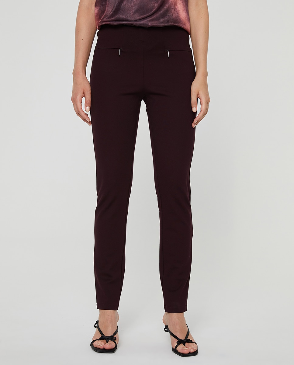 Imagen 0 de Pantalón pitillo cintura elást de mujer