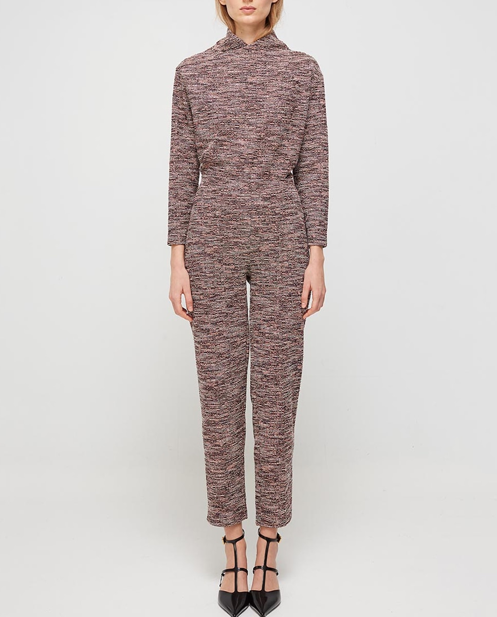 Imagen 0 de Pantalon de mujer pitillo Jacquard jaspeado