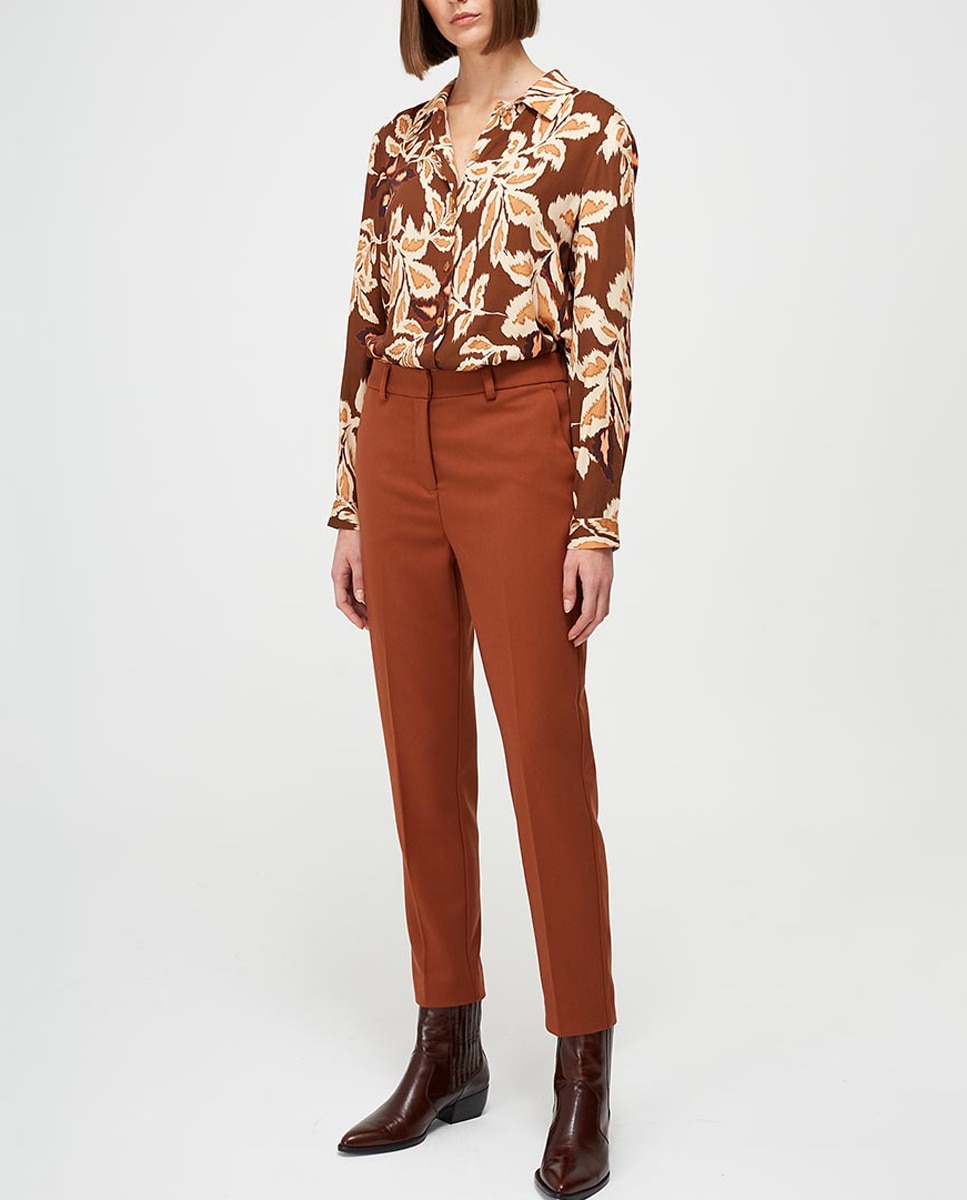 Imagen 0 de Pantalon de mujer pitillo lana y elastano