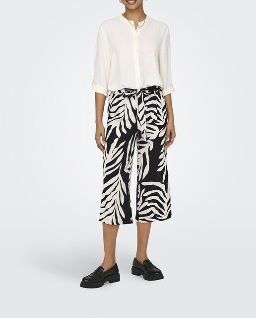 Imagen 0 de Pantalón largo de mujer con cinturón ajustable