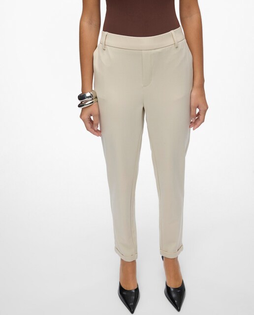 Imagen 0 de Pantalón largo recto de mujer