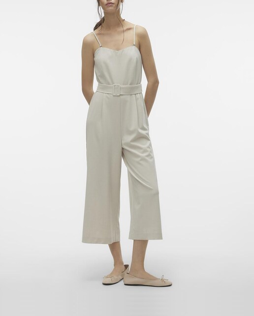 Imagen 0 de Mono midi de mujer con cinturon a juego