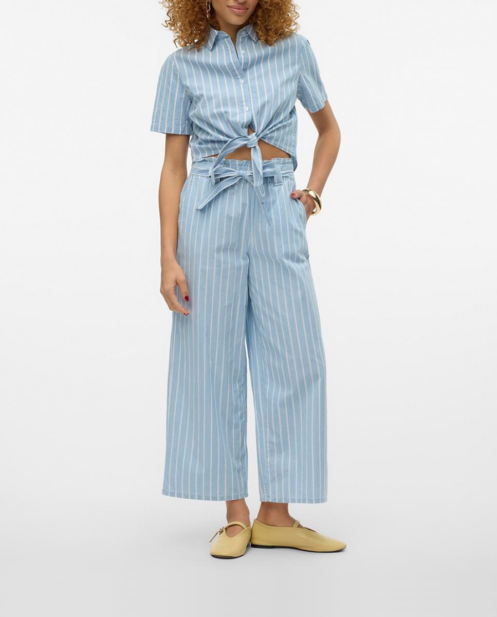 Imagen 0 de Pantalón largo fluido de mujer