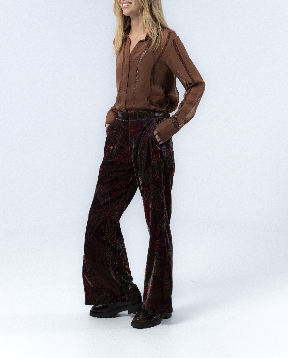 Imagen 0 de Pantalón Adriana terciopelo mujer