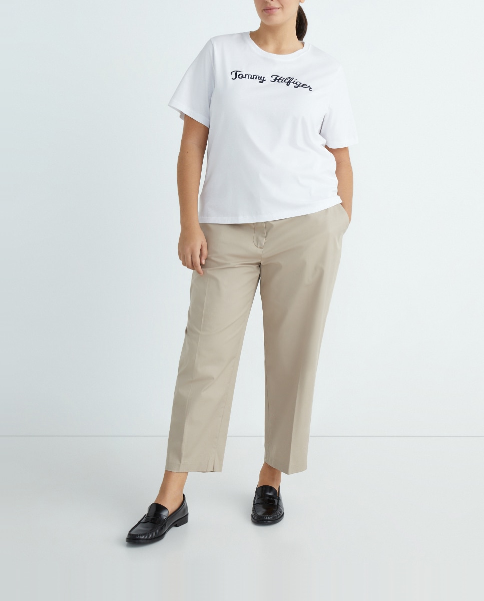 Imagen 0 de Pantalón de mujer recto de cintura media
