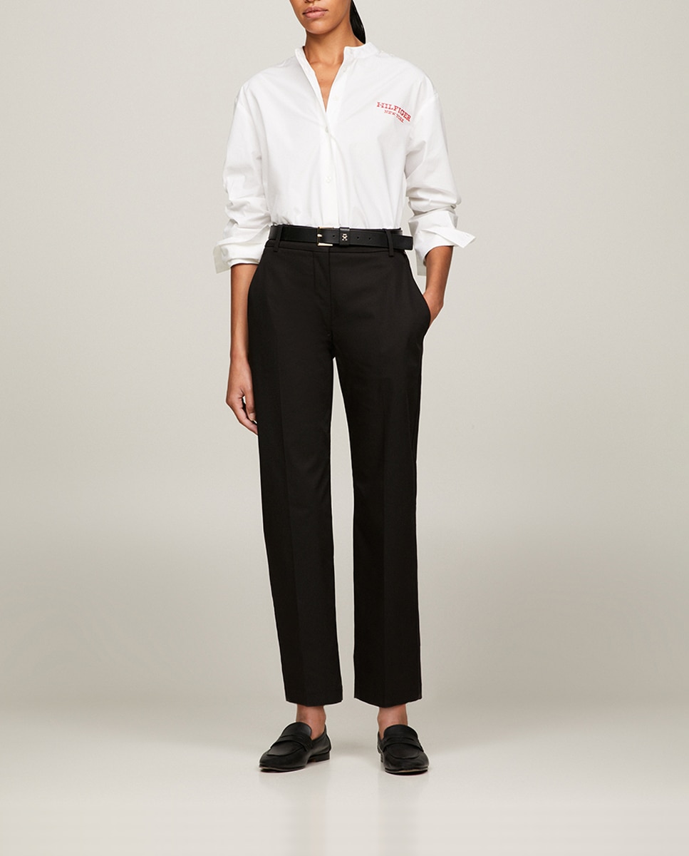 Imagen 0 de Pantalón de mujer slim straight chino de cintura media