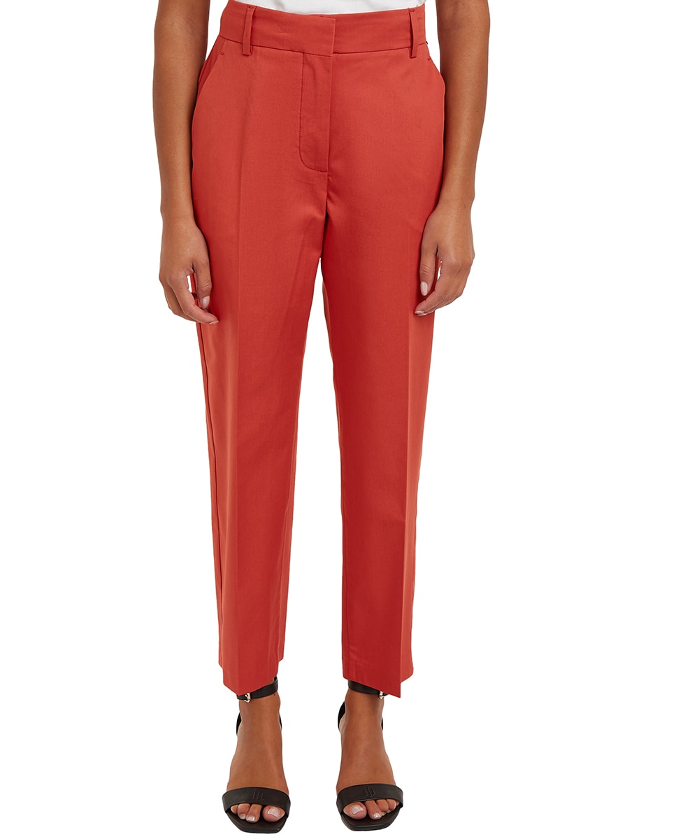 Imagen 0 de Pantalón tipo chino de mujer con fit slim