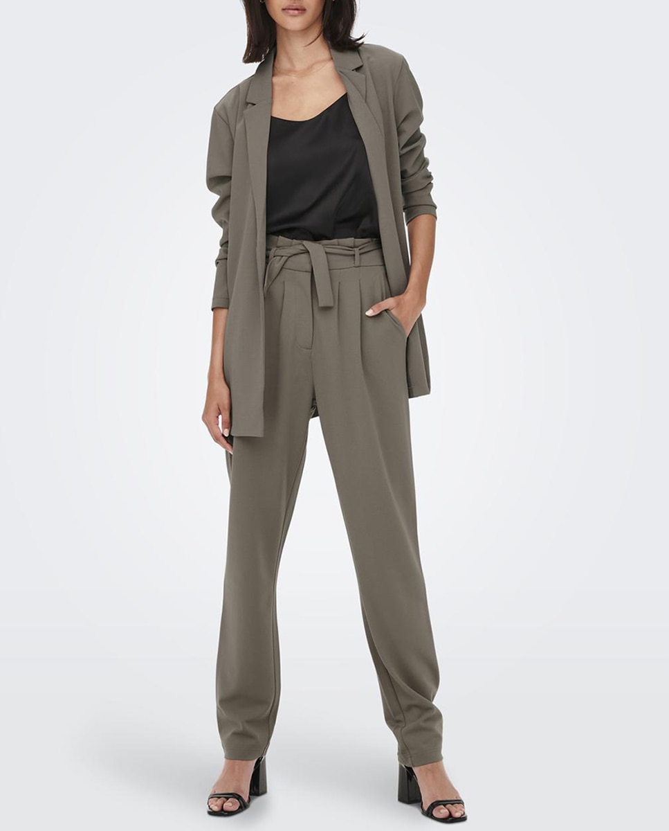 Imagen 0 de Pantalón de mujer de pinzas de talle alto