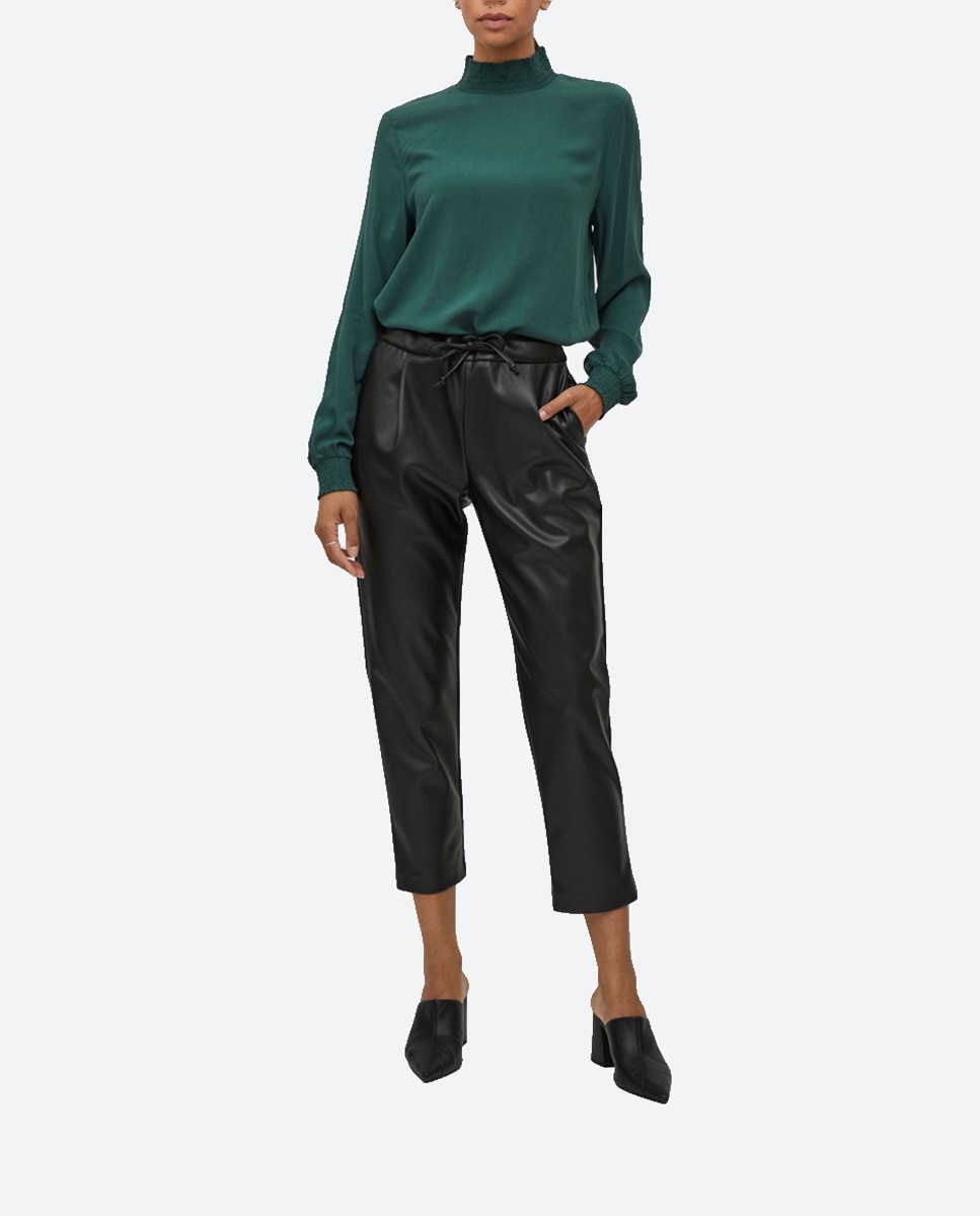 Imagen 0 de Pantalón de mujer efecto piel