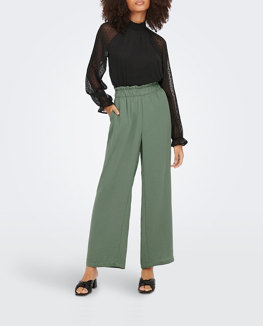 Imagen 0 de Pantalón de mujer fluido paperbag