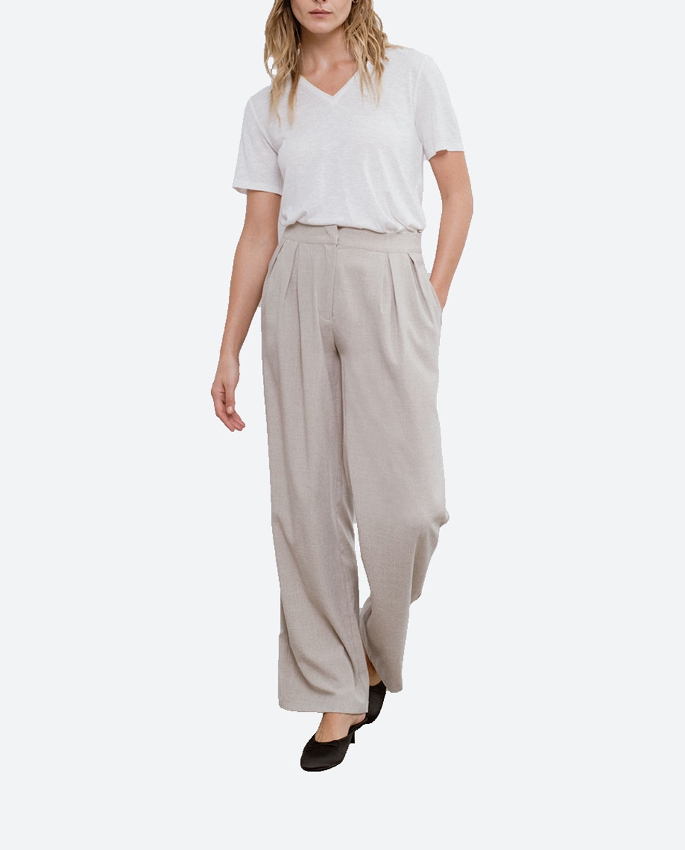 Imagen 0 de Pantalón de mujer largo fluido