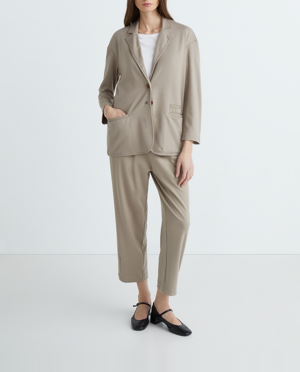 Imagen 0 de Pantalón largo con bolsillos de mujer