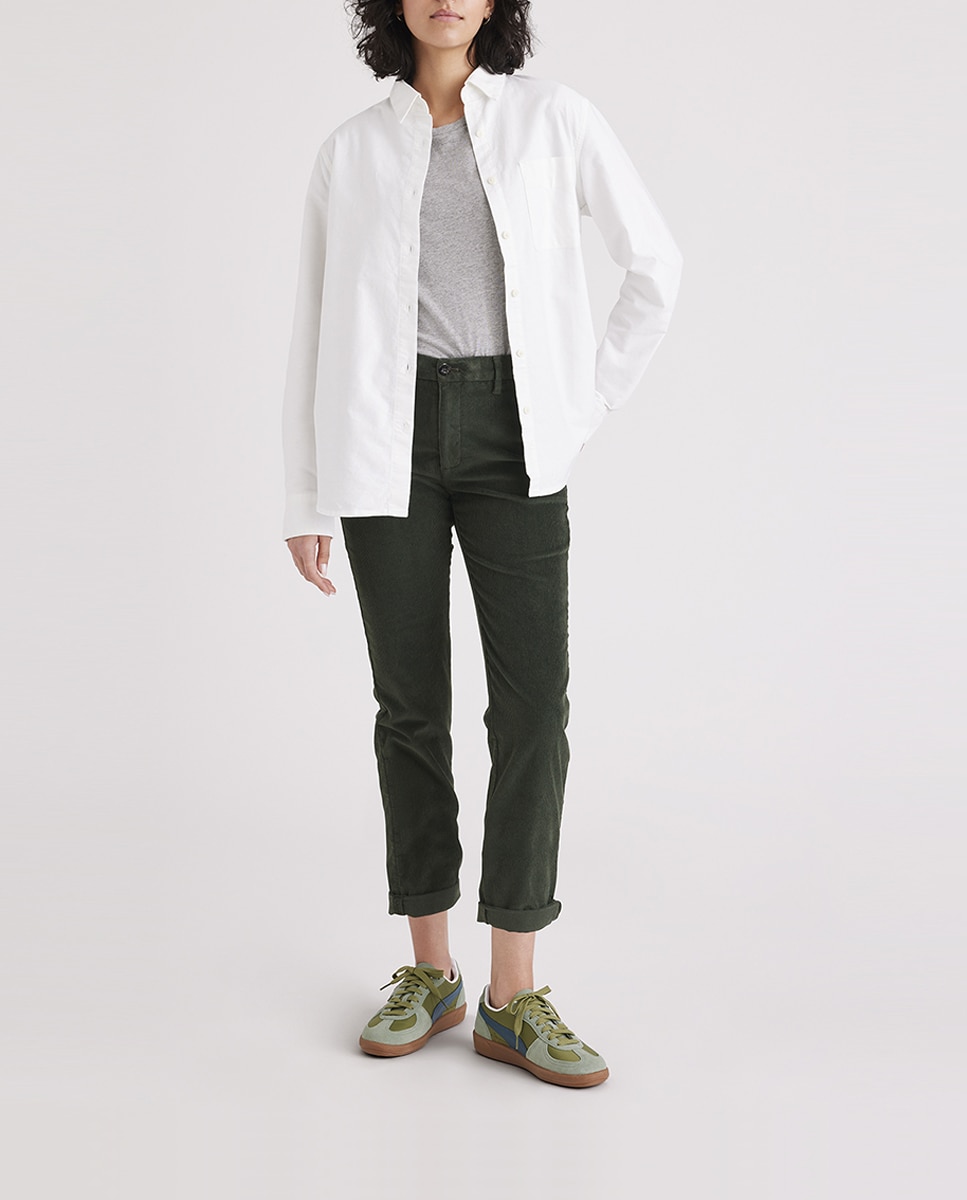 Imagen 0 de Pantalón chino de mujer Slim y cintura media.
