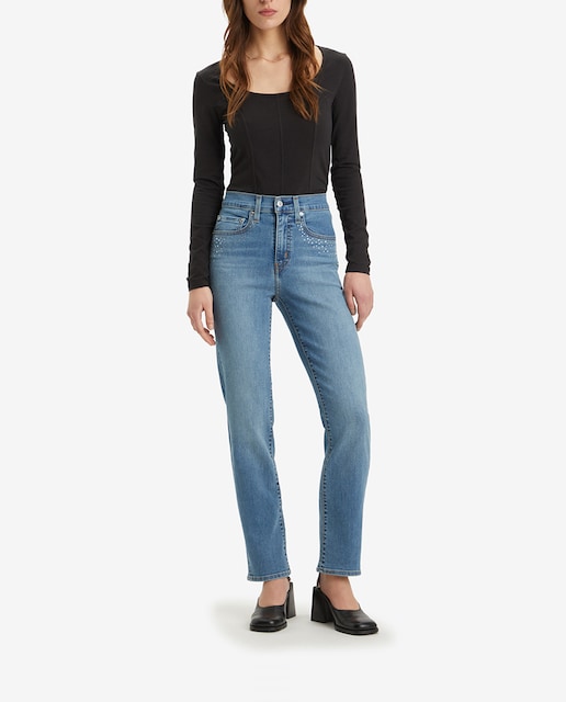 Imagen 0 de Vaquero de mujer 724™ High Rise Straight