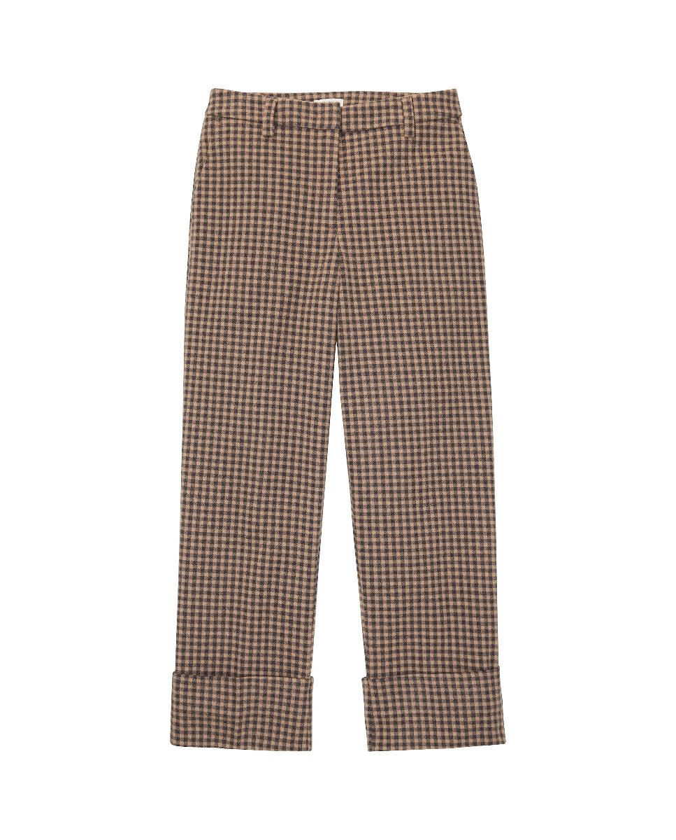 Imagen 0 de Pantalón de mujer Lea straight-fit estampado de cuadros
