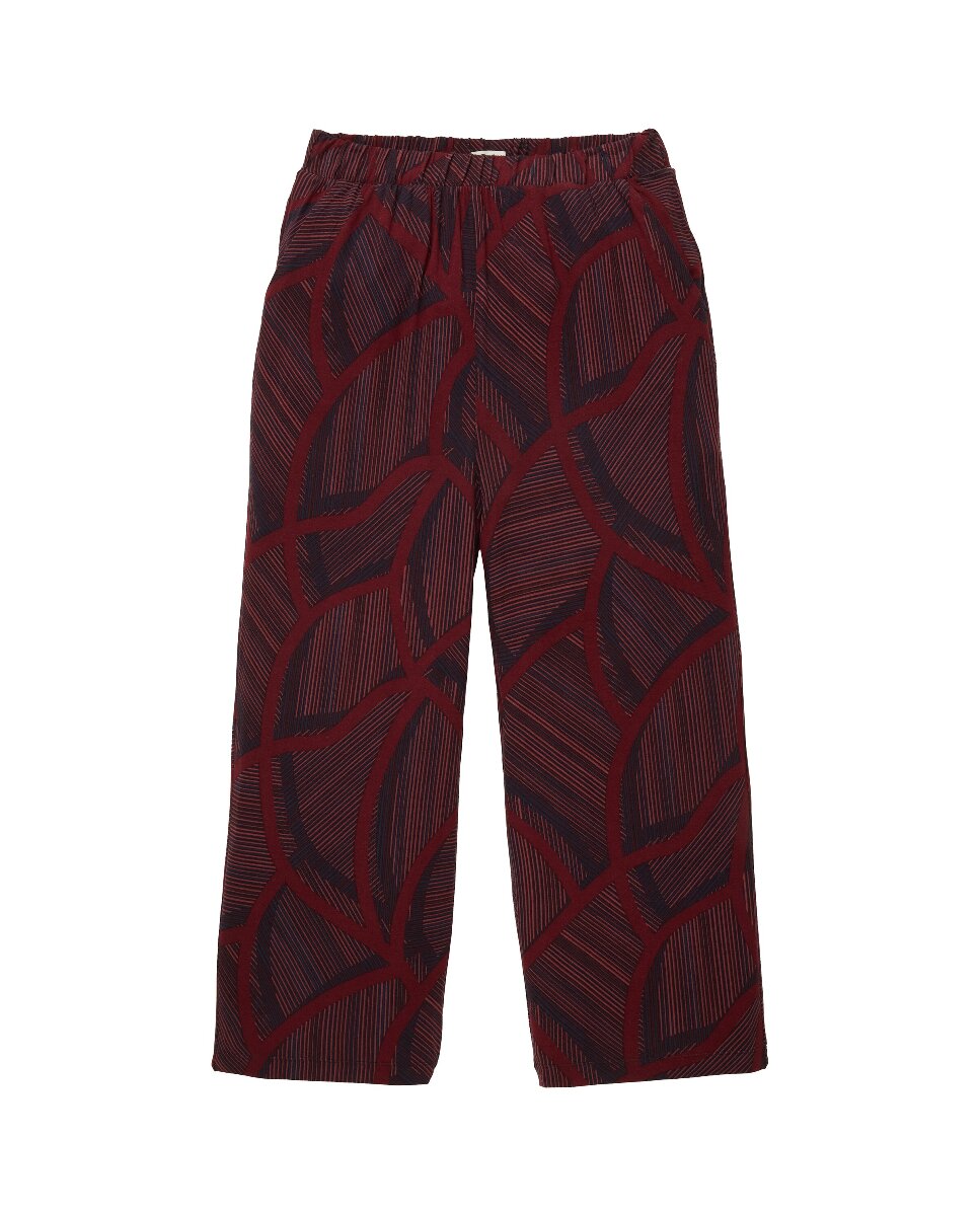 Imagen 0 de Pantalón de mujer con corte culotte y material elástico
