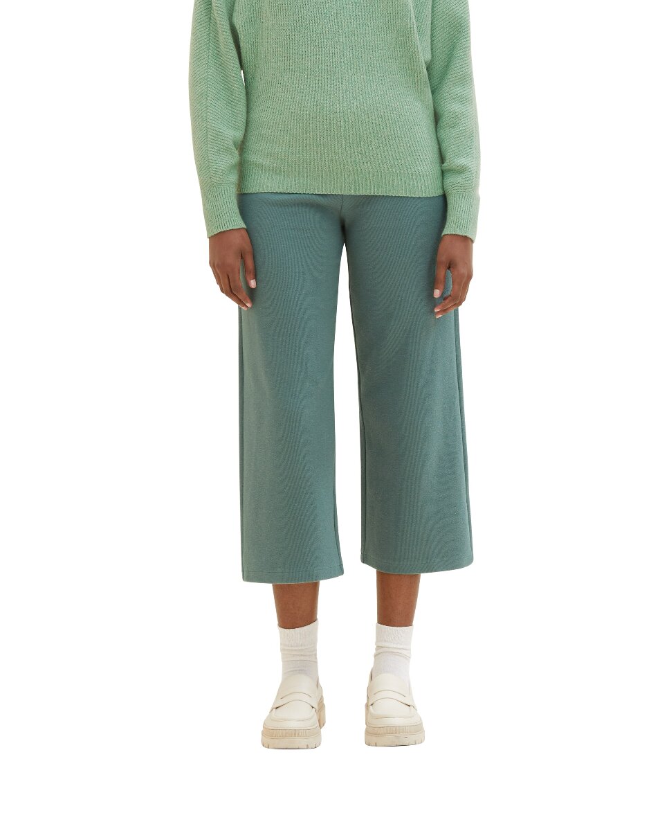 Imagen 0 de Pantalón culotte de mujer liso tiro alto