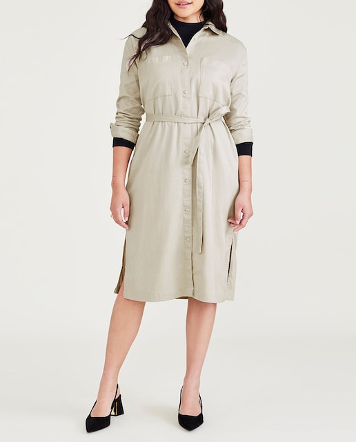 Imagen 0 de Vestido de mujer tipo camisero