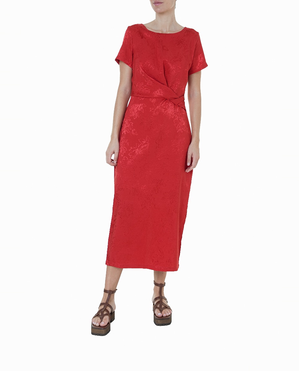 Imagen 0 de Vestido recto Jacquard