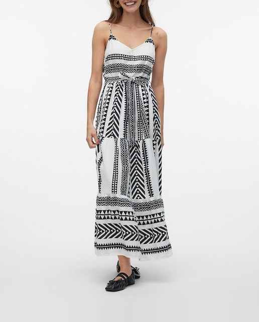 Imagen 0 de Vestido de tirantes estampado