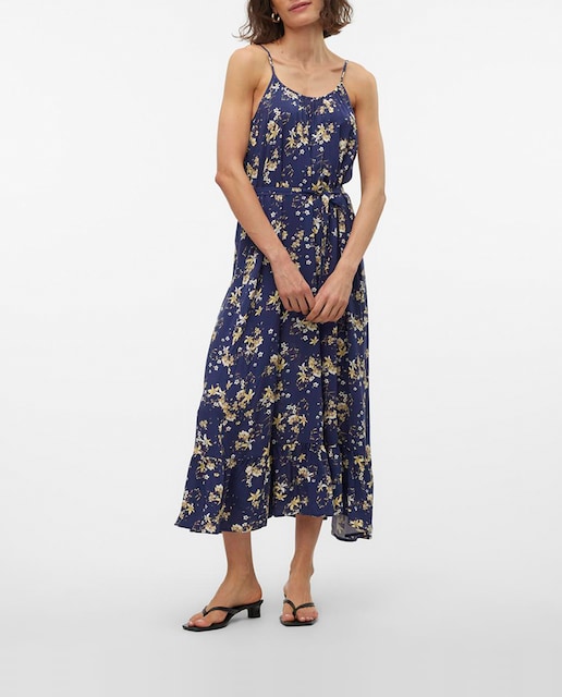 Imagen 0 de Vestido largo estampado