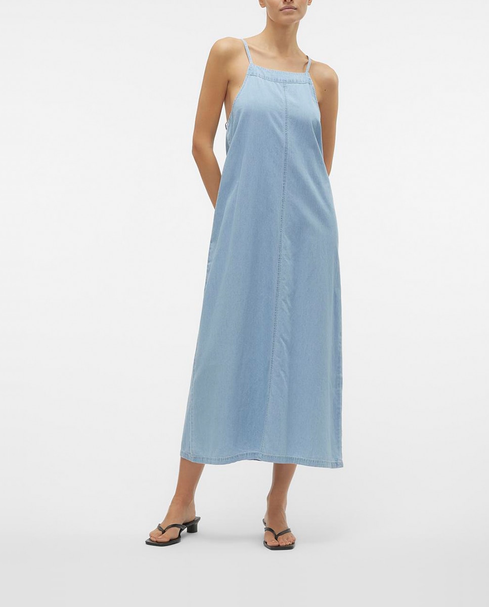 Imagen 0 de Vestido maxi sin mangas