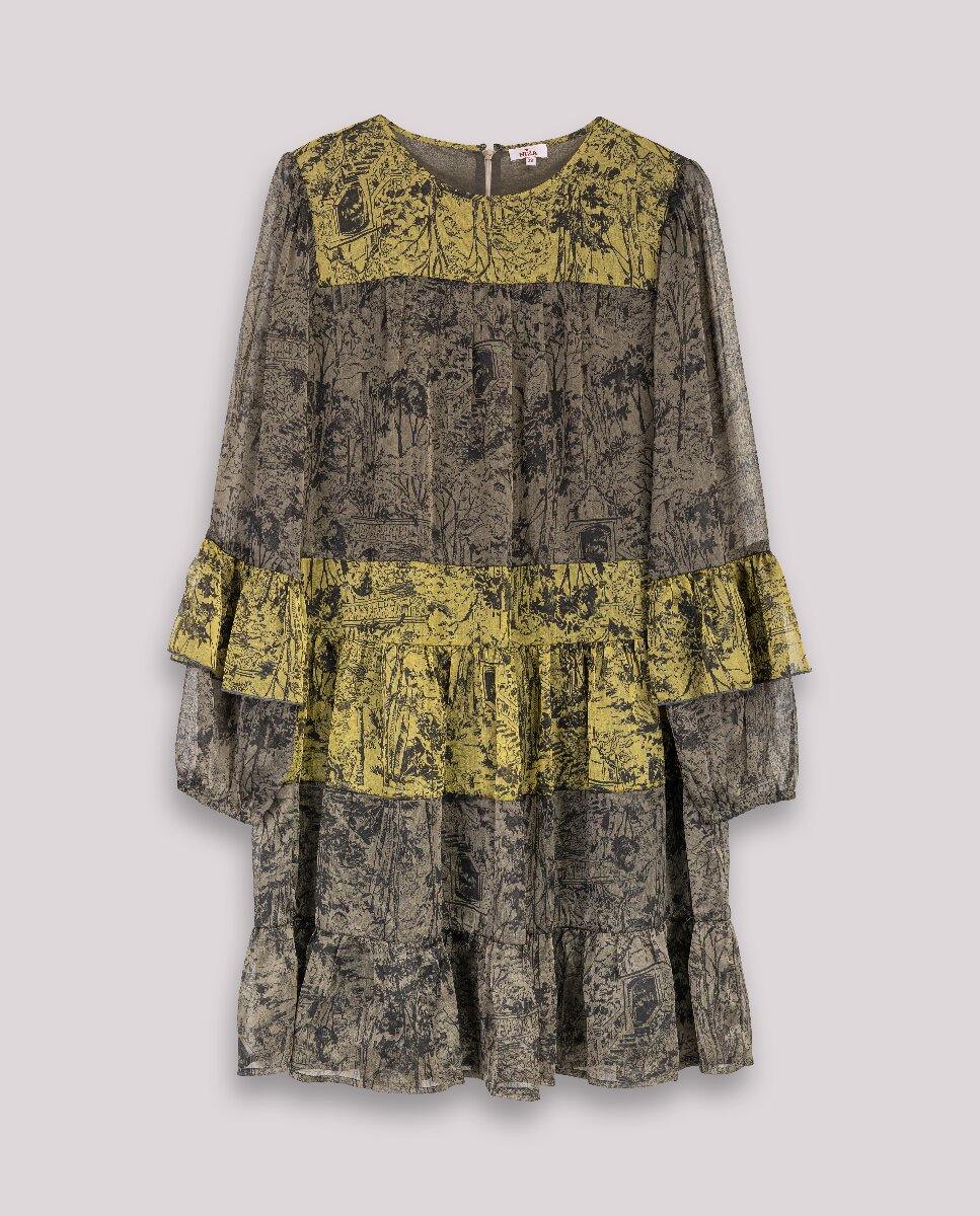 Imagen 0 de Vestido Malena Mini Verde