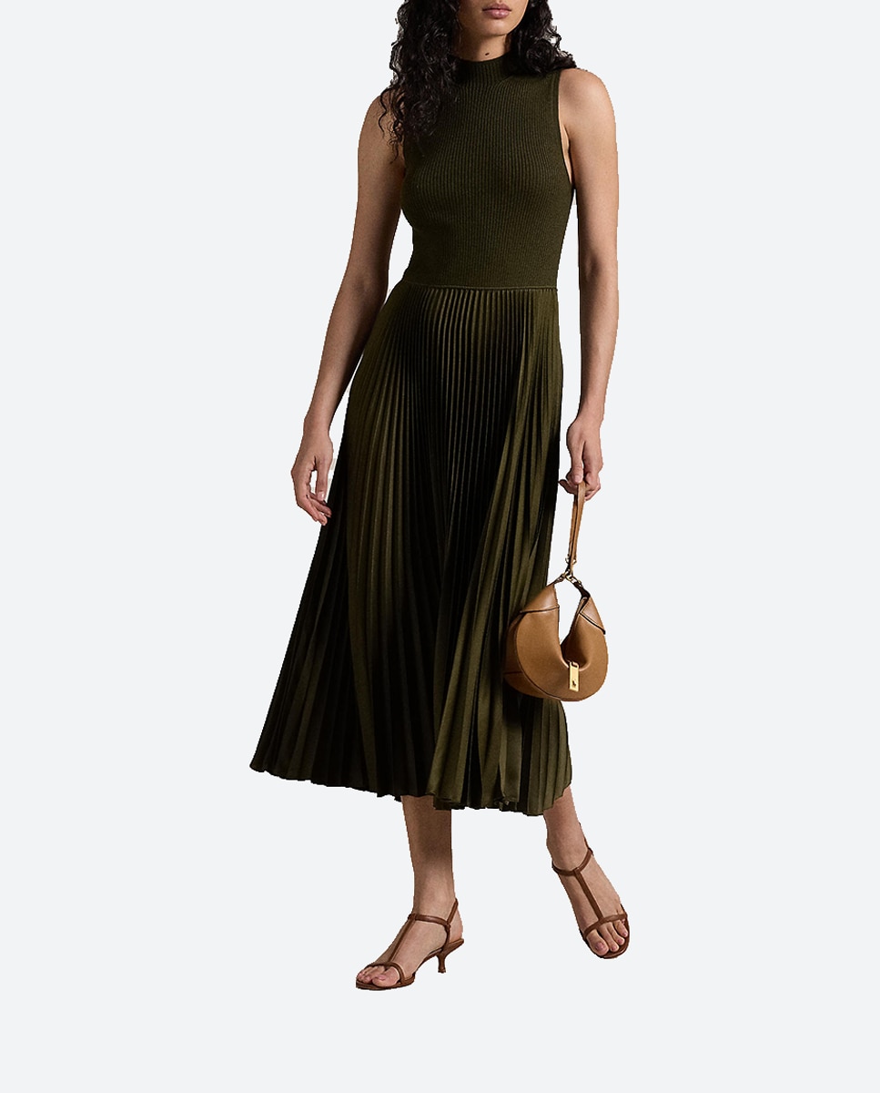 Imagen 0 de Vestido largo de lana sin mangas