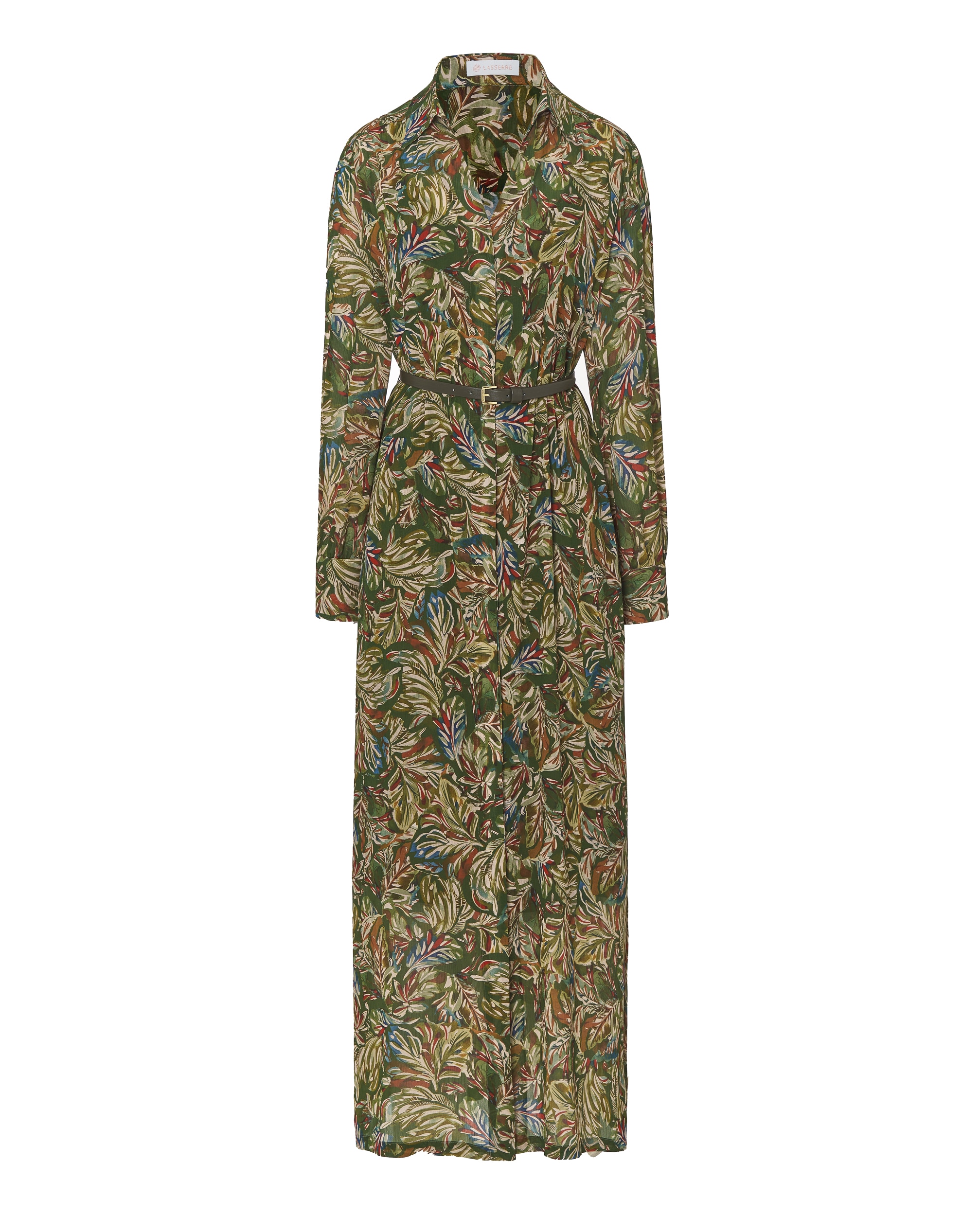 Imagen 0 de Vestido largo con estampado floral