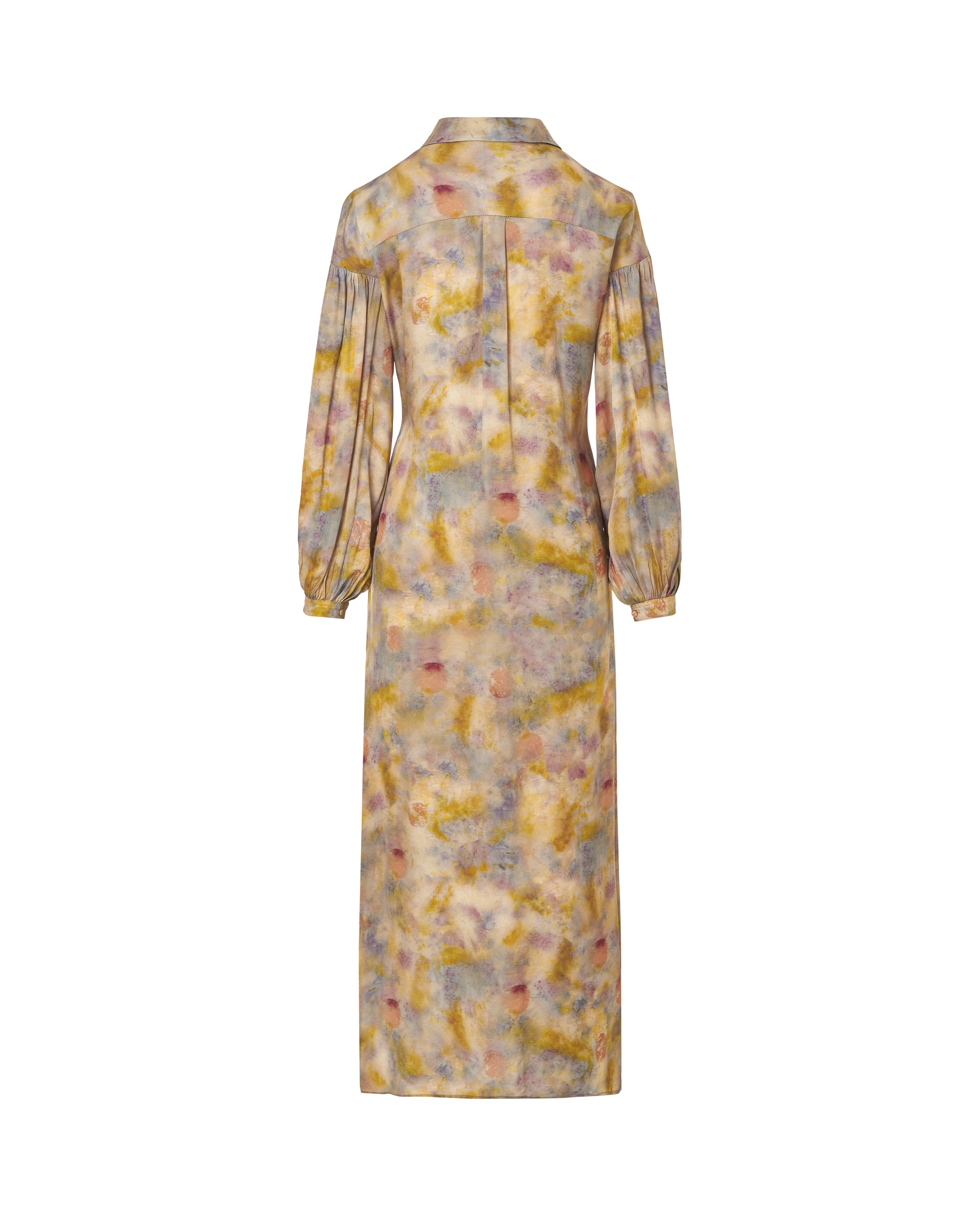 Imagen 0 de Vestido camisero largo