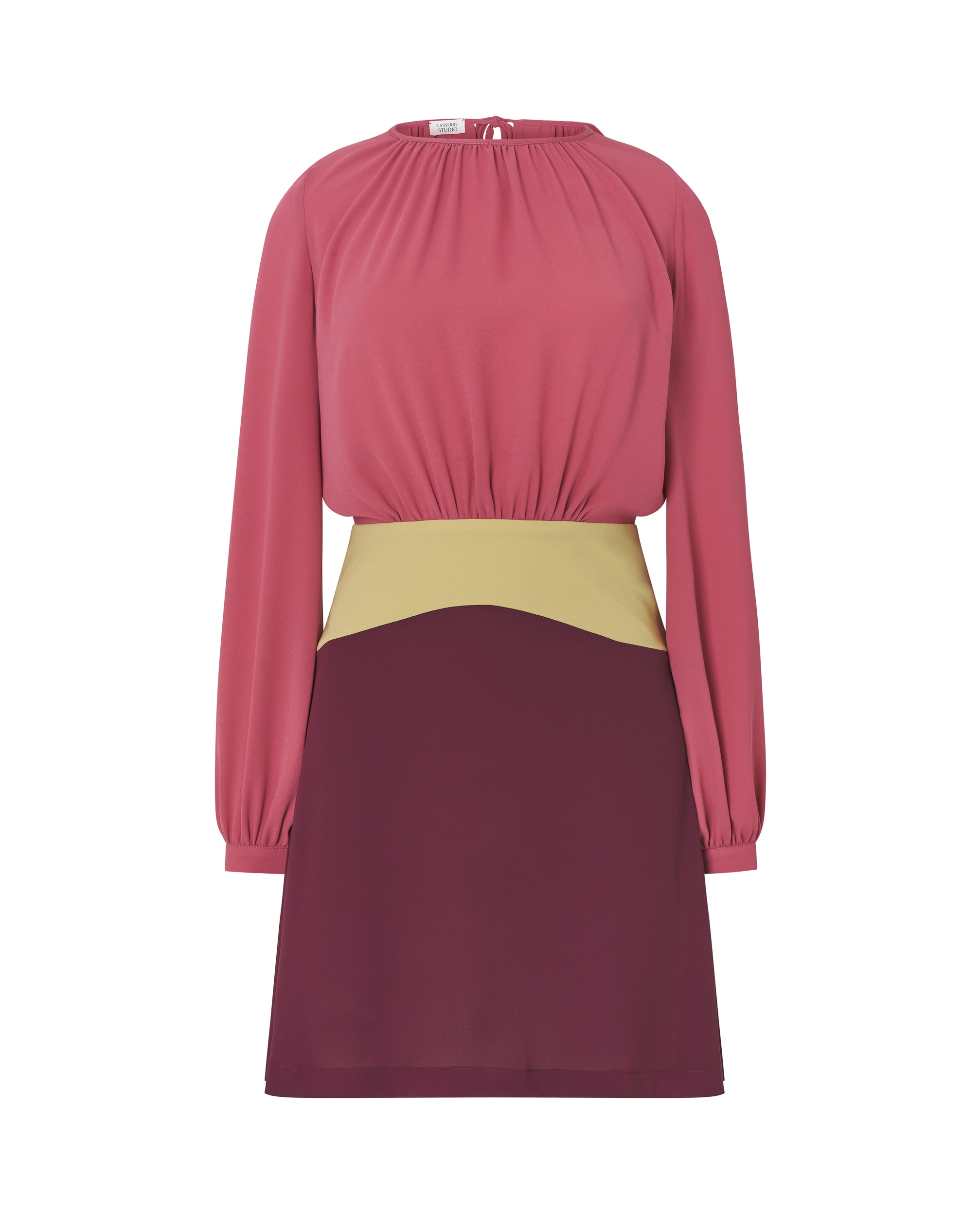 Imagen 0 de Vestido corto con cintura estrecha
