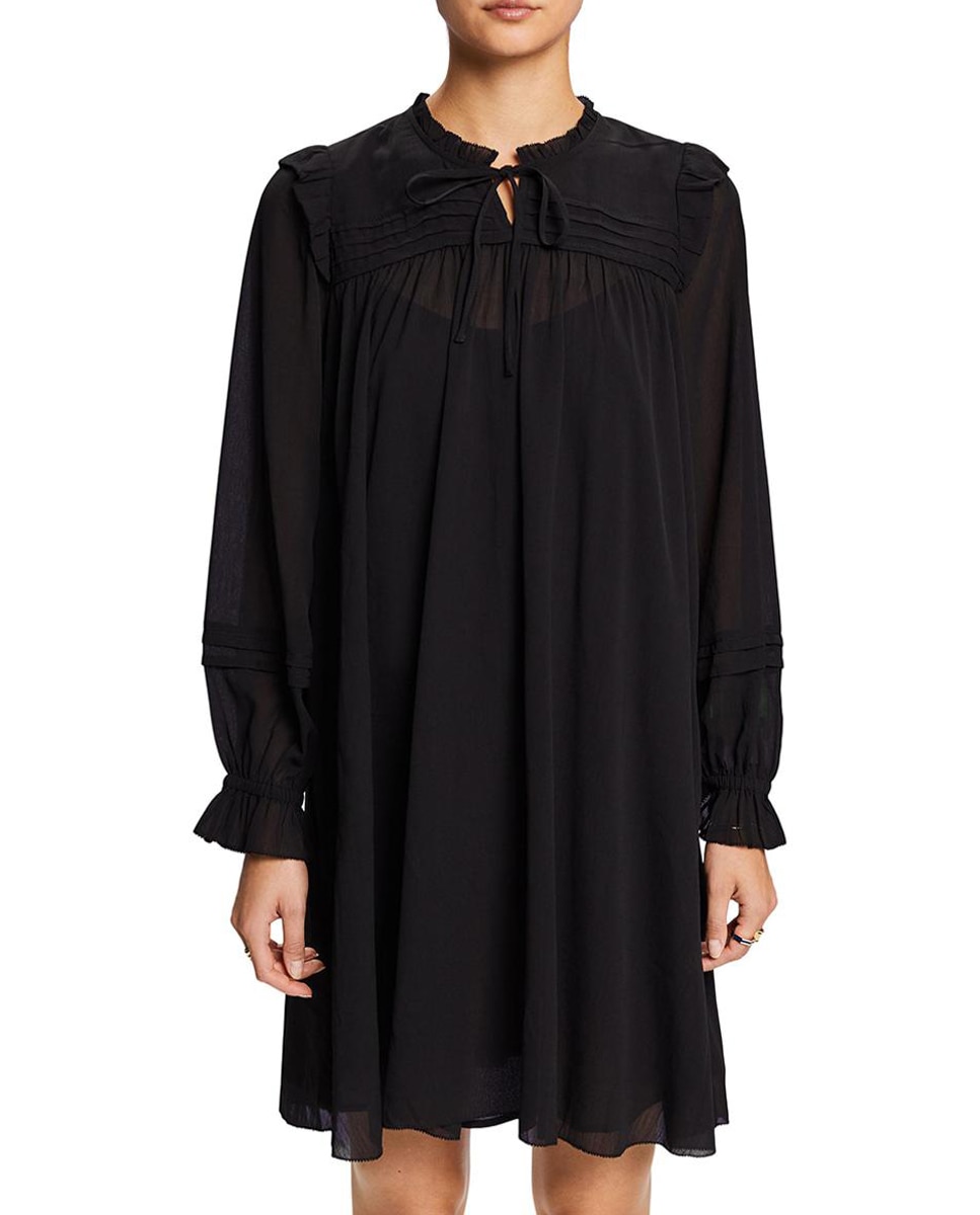 Vestido corto chifón lazada — oferta en Primeriti