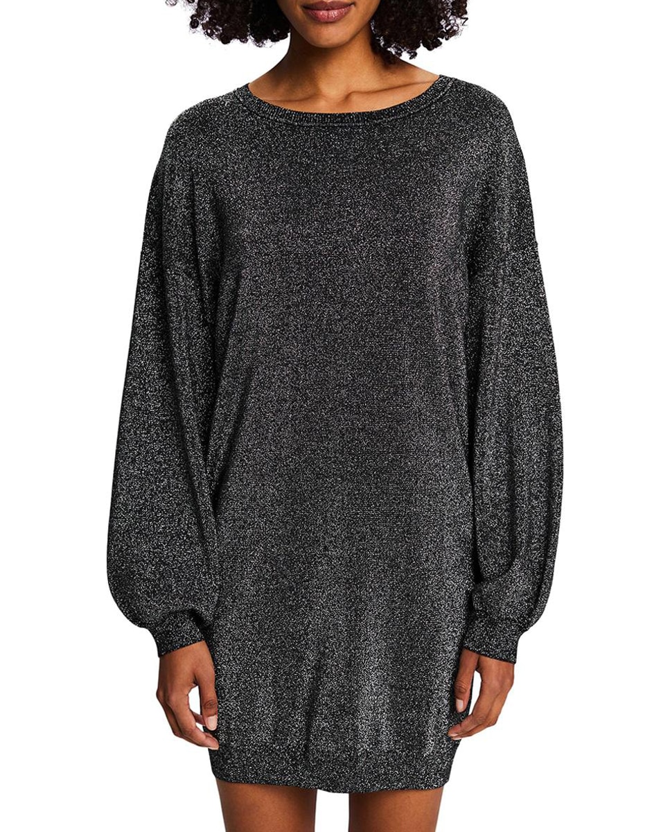 Vestido sudadera corto lurex — oferta en Primeriti