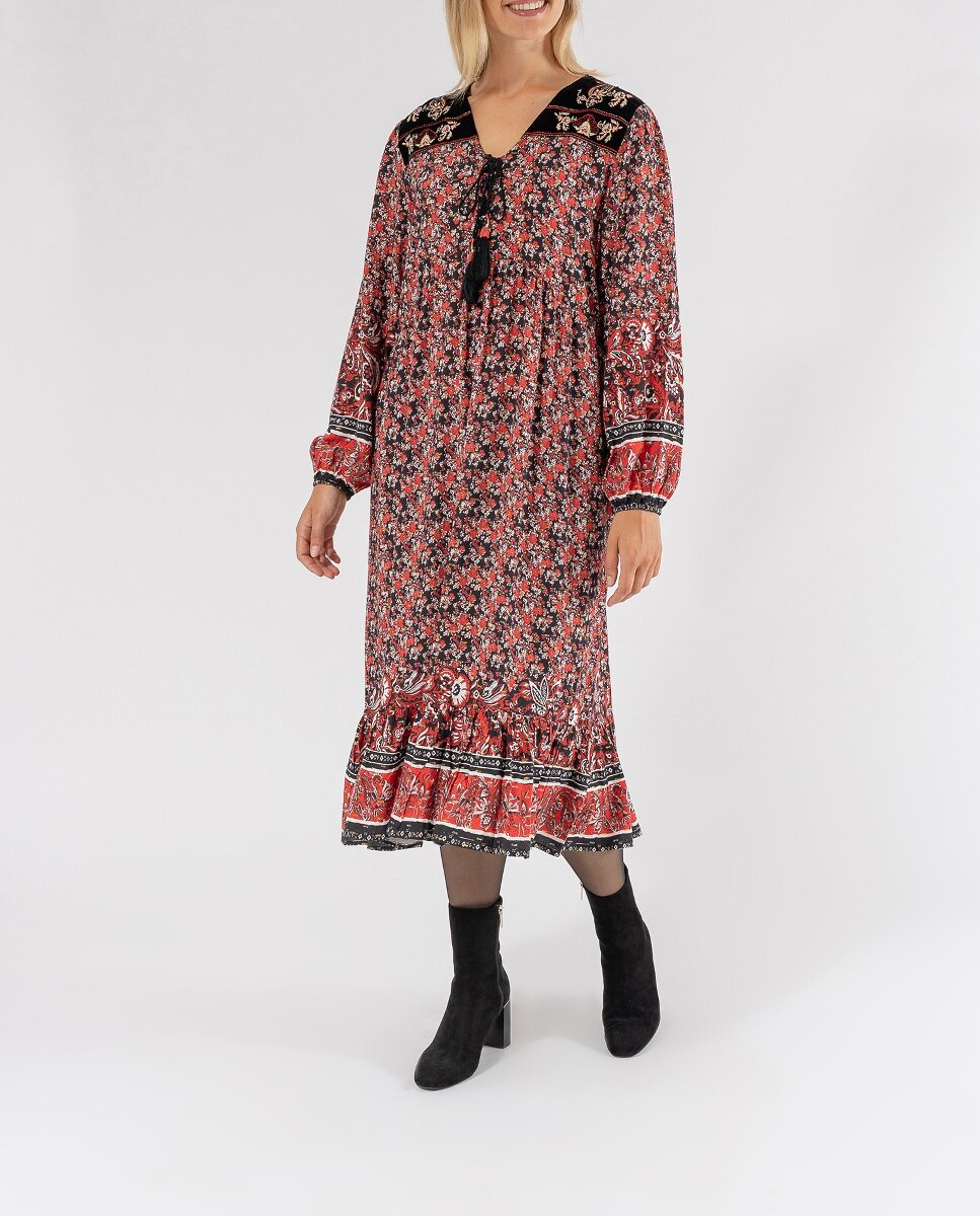 Imagen 0 de Vestido estampado