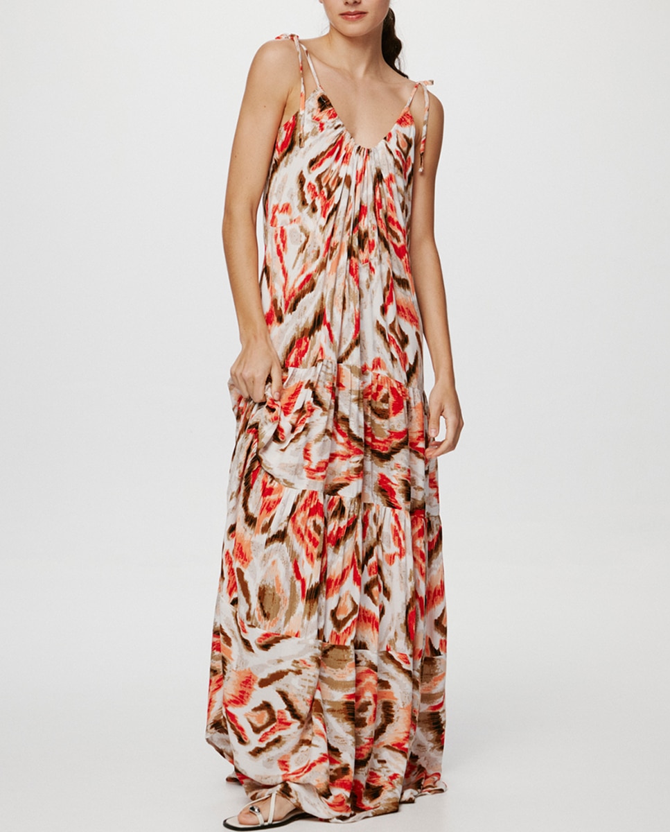 Imagen 0 de Vestido largo tirantes