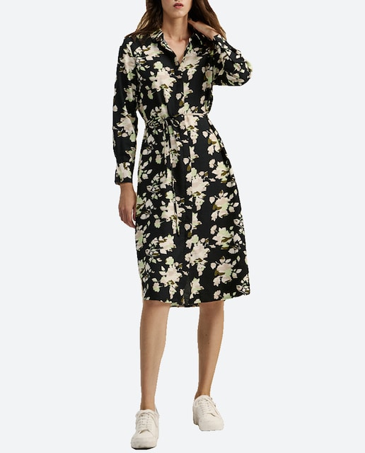 Imagen 0 de Vestido midi de manga larga