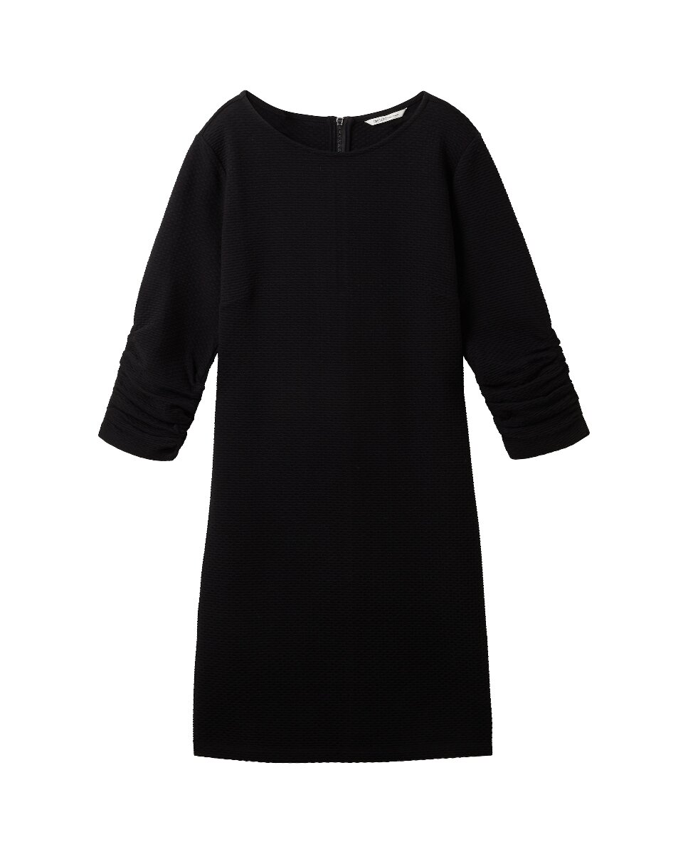 Imagen 0 de Vestido de mujer manga francesa con cuello redondo