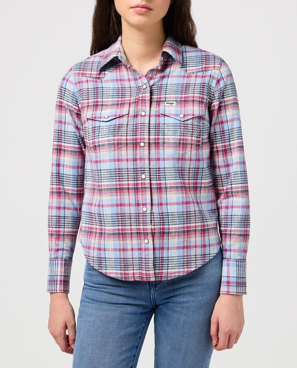 Imagen 0 de Camisa Western de corte slim