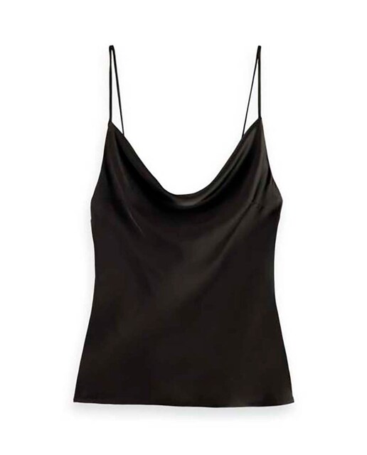 Camisola con cuello drapeado