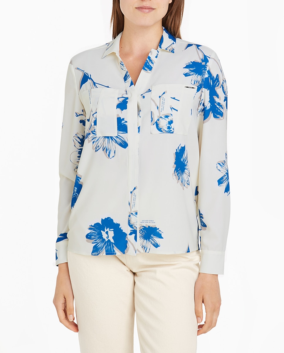 Imagen 0 de Camisa con bolsillos de manga larga