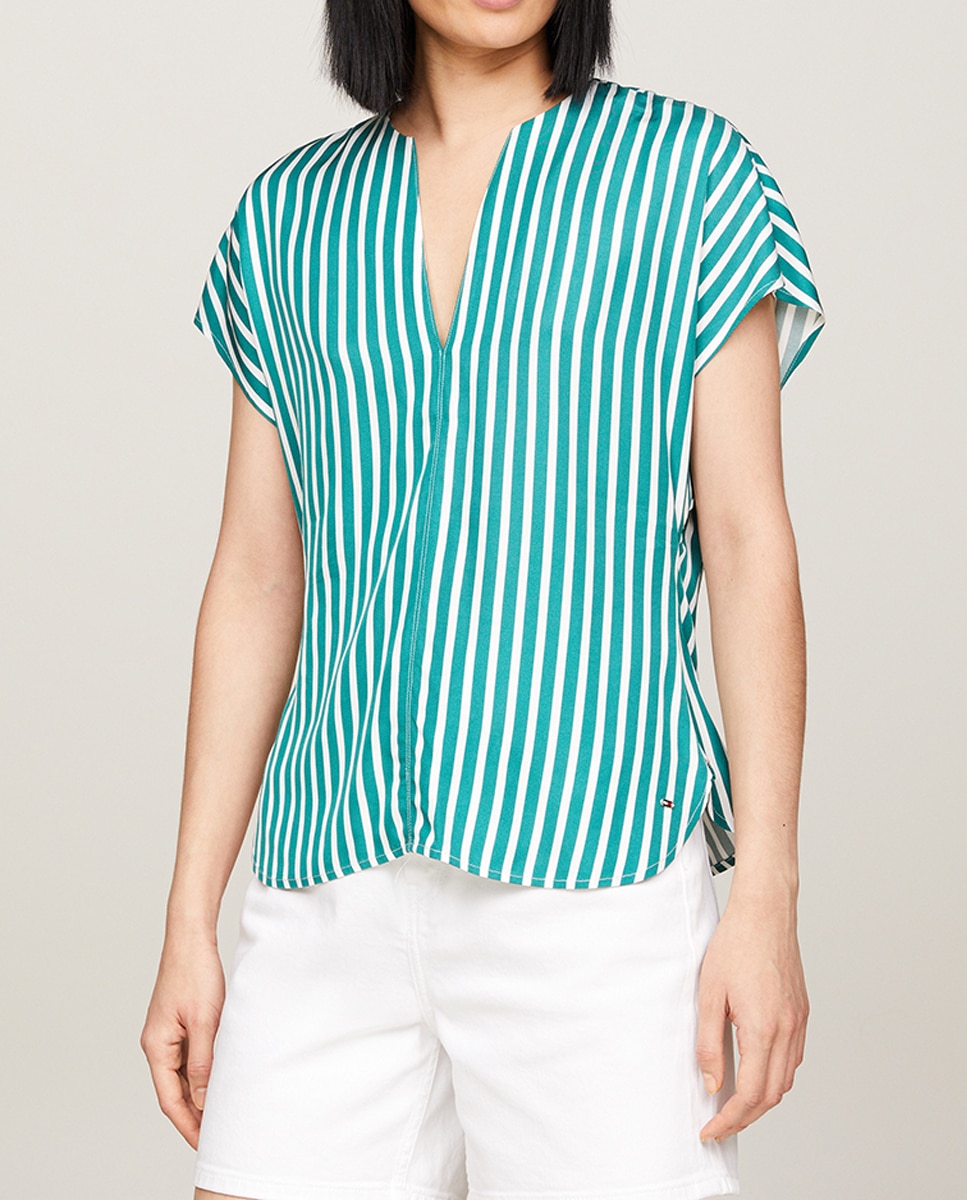 Imagen 0 de Blusa de mujer fluida manga corta